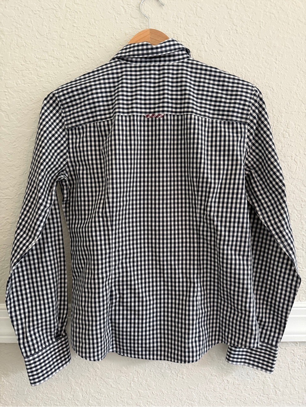 Brooks Brothers Women’s 100% Cotton Gingham Button-Down Shirt – Size 6 - Picture 2 of 5